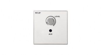 Ecler WPaVOL-J Remote Wall Panel Control Front lr